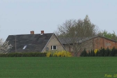 Ehemalige Büdnerei in der östlichen Feldmark der Gemeinde.